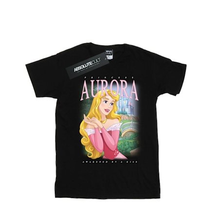 Disney Herr T-shirt Sleeping Beauty Aurora Montage S Svart