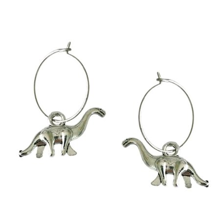 Earrings - Creoles - Dinosaur - Brachiosaur