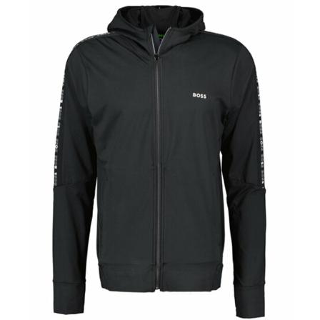 Boss Green Hoodie Sort, Herre, Størrelse: L