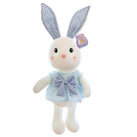 Kanin gosedjur, kanin gosedjur plyschleksak, arvegods kvalitet, 100 % PP-bomull, kanin plyschleksak pojke flickvän present (ljus