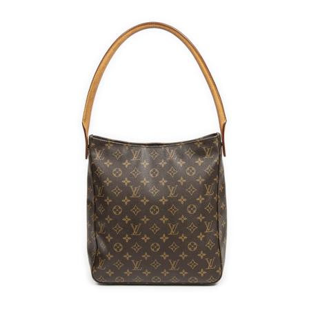 Louis Vuitton Vintage, Pre-owned Shoulder Bags Bruin, Dames, Maat:ONE Size,Canvas