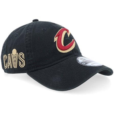 New Era - NBA Black adjustable Czapka Z Daszkiem - Cleveland Cavaliers 9TWENTY NBA Statement 920 Black Adjustable @ Hatstore