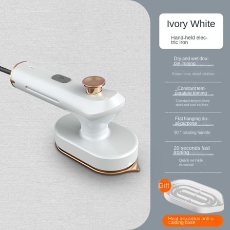 Strygemaskine Dampstrygejern WHITE UK UK