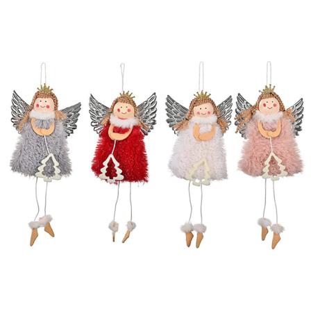 4st Xmas Angel Doll Julgransdekorationer
