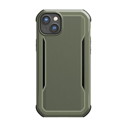 Raptic X-Doria Fort Case iPhone 14 Plus med MagSafe pansrede deksel grønn
