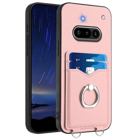 (Ny) R20 Ring Kortholder Telefoncover - Xin Pink_ma