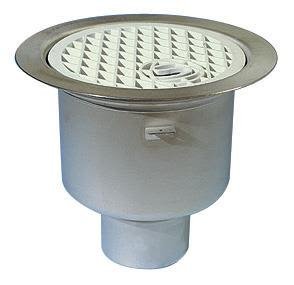 Purus Heavy 7102837 Gulvsluk 110 x 220 mm, bunnutløp, Innendørsavløp