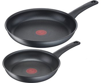 Tefal-Easy chef Frypan set 22 28 cm-Stekepannesett med nonstick-belegg, 22 & 28 cm-Home & household accessories-Hjem og fritid
