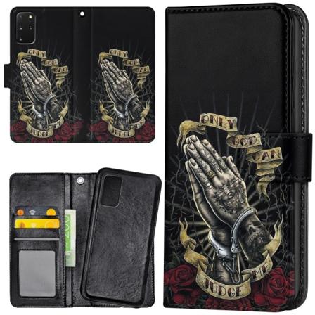 Samsung Galaxy S20 - Lommebok Deksel Only God Can Judge Me