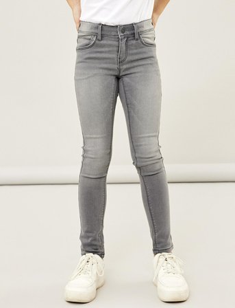 name it Nkfpolly Skinny Jeans 1212-Tx Noos - Grey - 98