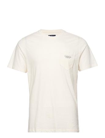 Barbour Fathom Tee T-shirts Short-sleeved Kermanvärinen Barbour