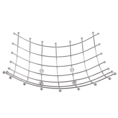 Hållbar Fruktkorg i Rostfritt Stål för Köksdekoration