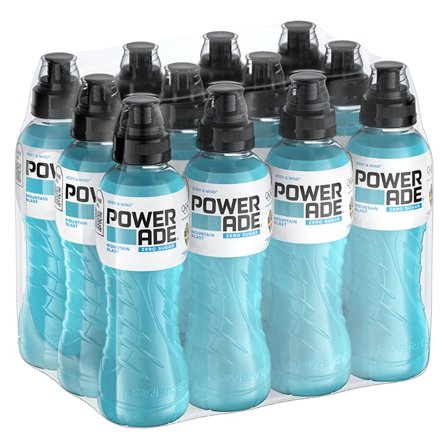 12 x Powerade ZERO Sportsdrikk 50 cl