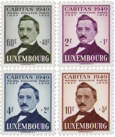 Luxembourg 1949 - MICHEL 464-467 - Postfrisk