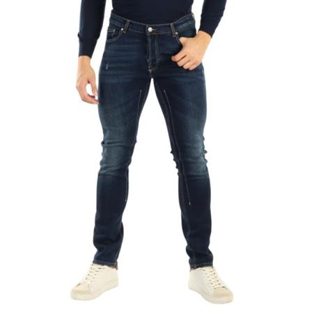 Daniele Alessandrini Slim-fit Jeans blå, Herr, Herr, Storlek: W38