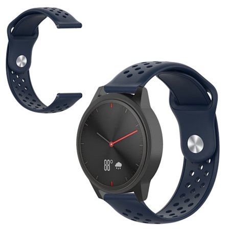 Huawei Watch GT 2 42mm elegant silikon klockarmband - marinblå