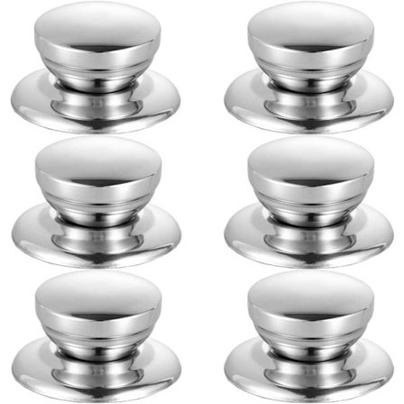 6 stk. lokk knott gryteknapp lokkhåndtak erstatning gryteknapp