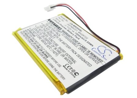 Batteri till Mediaspelare för Olympus mrobe MR-500i, mrobe MR-5001