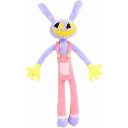 Den fantastiske Digital Circus Plush, 11,2" Digital Circus Plush Toys, Pomni og Jax Stoffdyr Plushie Doll Gave til Barn & Fans (Jax)