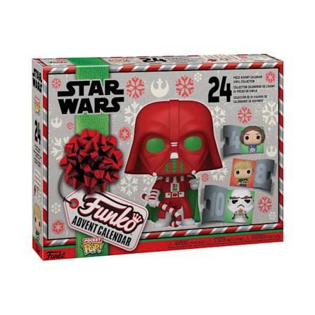 Funko Pop Joulukalenteri Star Wars -versio, 24 kpl Joulun odotuksen yllätyslahjasetti lapsille
