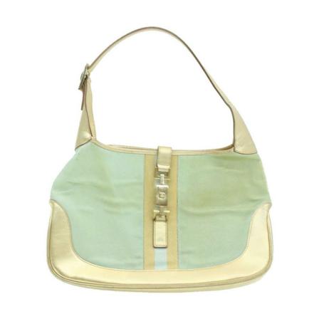 Gucci Vintage, Shoulder bag Blauw, Dames, Maat:ONE Size,leer