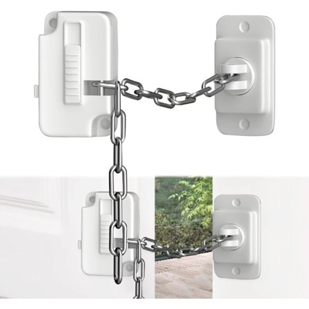 Barnesikring for vindu, justerbar vindusbegrenser for barn, vindusåpningsstørrelse, kjøleskapslås for babyer, beskyttelse for småbarn og kjæledyr