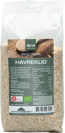 Natur Drogeriet Havreklid Ø 450 g, Helse & Madvarer, Bagning, Øvrigt