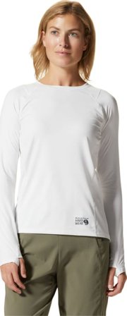 Mountain Hardwear Women ́s Crater Lake Long Sleeve long-sleeved training tops White M