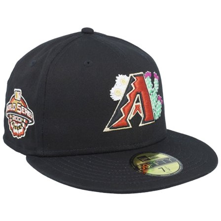 New Era - MLB Black fitted Czapka Z Daszkiem - Arizona Diamondbacks MLB Icon 59FIFTY Black Fitted @ Hatstore