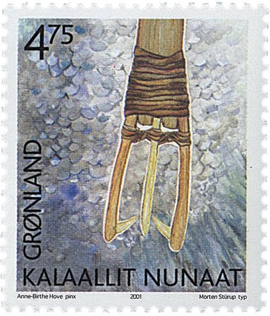 Grønland 2001 - AFA 375 - Postfrisk