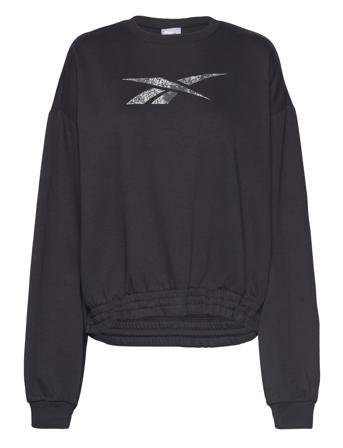 Modern Safari Coveru Sweat-shirt Genser Svart Reebok Performance*Betinget Tilbud
