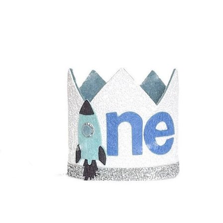 1-årsdag Krone Romtema Bursdagshatt STIL 3 STIL 3