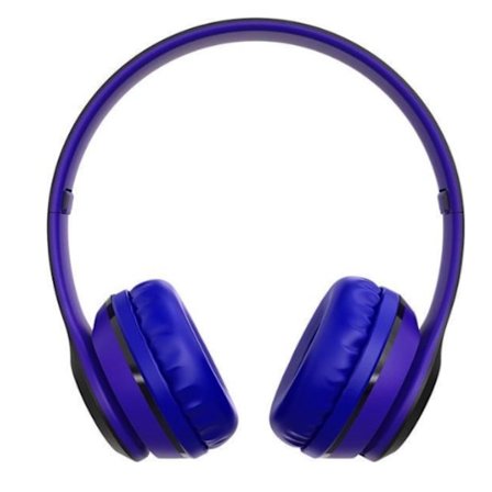 Trådlösa On-Ear hörlurar röd