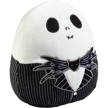 Original 8 tommer Jack Skellington - The Nightmare Before Christmas - Offisiell Halloween Plysj - Samleobjekt Myk og Kosete Kosedyrleke - Gave