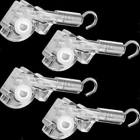 4 stycken Blind Wand Tilt Control Wand Tilter för 1 tum Mini Blind Head Rail Blind Tilt Mekanism Ersättning med D-formad Växel Tilt Mekanism (FMY)