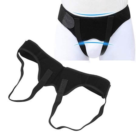 Brok Bælte Truss Dobbelt Lyskebrok Støtte Bandage Justerbare Kompressionspuder Til Mænd Til Kvinder