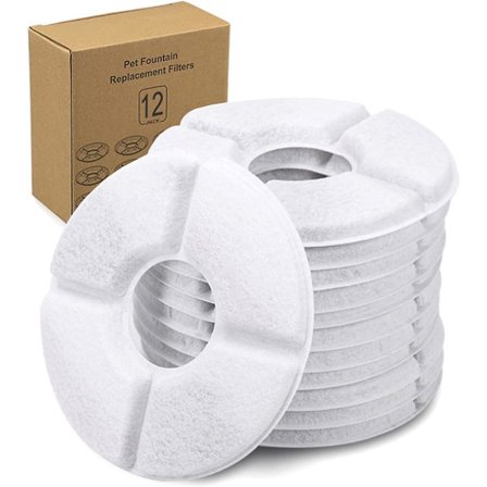 Suodatin suihkulähteeseen, pyöreä vaihtosuodatin, lemmikkieläinten suihkulähteen suodattimet, Founta