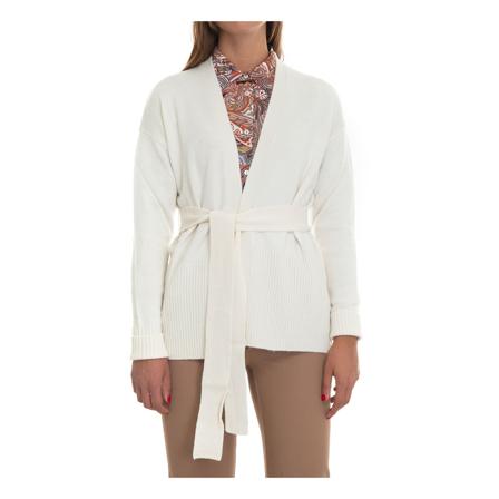 Pennyblack, Terrier Knit cardigan Biały, Kobieta, Rozmiar: L