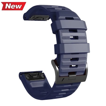 22 26mm Silikon Armband för Garmin Fenix 7 7X 8 E 6X 6 Pro 5 5X Plus Epix Gen2 Enduro 3 Instinct 3 Solar Snabbfäste