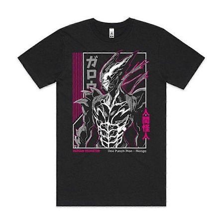 One Punch Man Garou T-paita, japanilainen anime-tee, saatavana 6 koossa, tyyli 00348