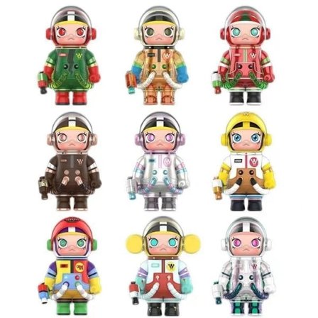 Satunnainen e Anime Hahmo SPACE MOLLY SERIES Sokkolaatikko Lelut Nukke