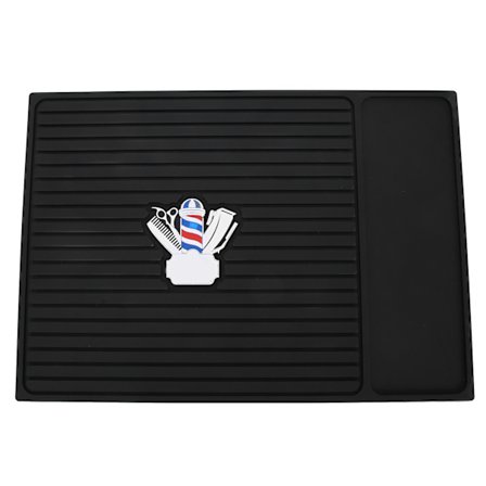 Silikone skridsikker måtte til hårklipper barbersalon frisør elektrisk skære værktøj tilbehør