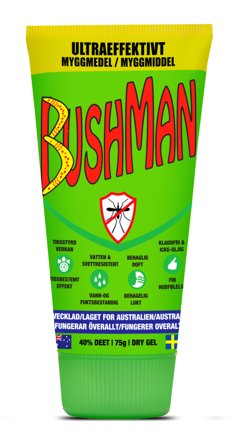 Bushman BSWE0075G Myggmedel 75 g, Djur & skötsel