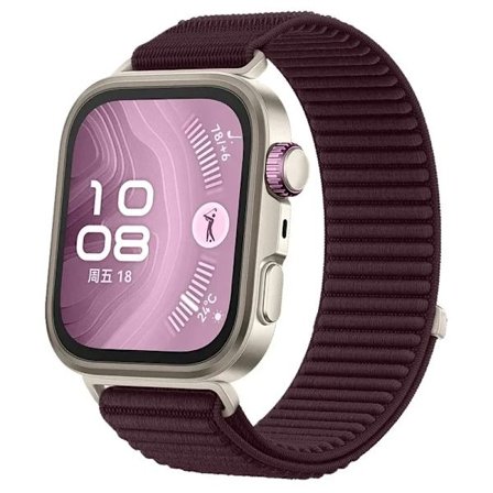 Nylon Loop Armband för Huawei Watch Fit 4 Pro 4 3 Flätat Bekvämt Andningsbart Band för Huawei Watch Fit 3 4/4 Pro Tillbehör