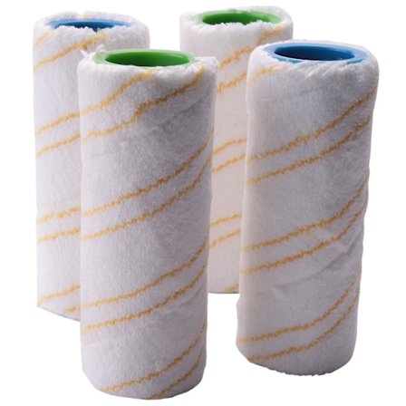 4 stk. sæt af ruller til Karcher Fc5 Fc7 Fc3 Fc3d rengøringsmaskine