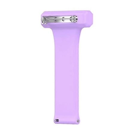 For Garmin Vivomove Style Silikon 20mm Sykepleierklokke Fob Med Pin-on Brosje Stropp (Ruipei)
