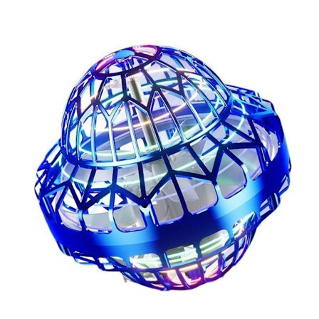 Flyvende bold (Blå) Flyvende Magica Hover Ball Flyvende UFO-bolde til børn Udendørslege