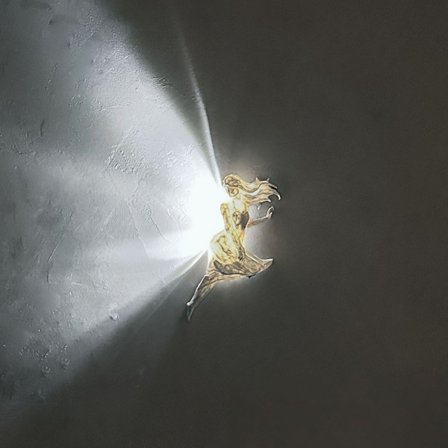 Fairy Wings lampa väggfäste LED-lampa med adapter