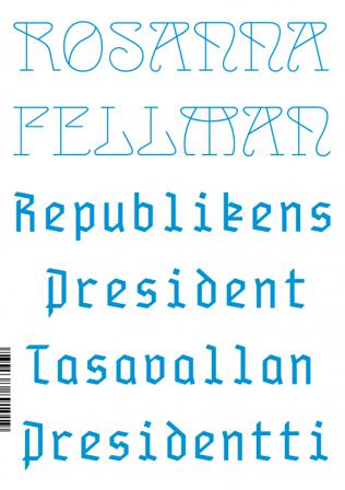 Republikens president - Bok av Rosanna Fellman - Danskt band