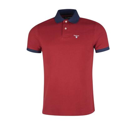 Barbour Polo Rød, Herre